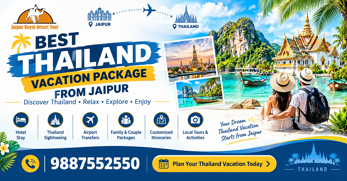 Best Thailand Vacation Package from Jaipur | JRD Tours