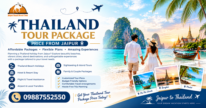 Thailand Tour Package Price from Jaipur | Thailand Tour Cost